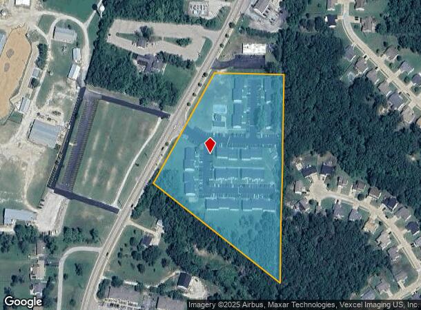  301 Cedarview Ct, Hillsboro, MO Parcel Map