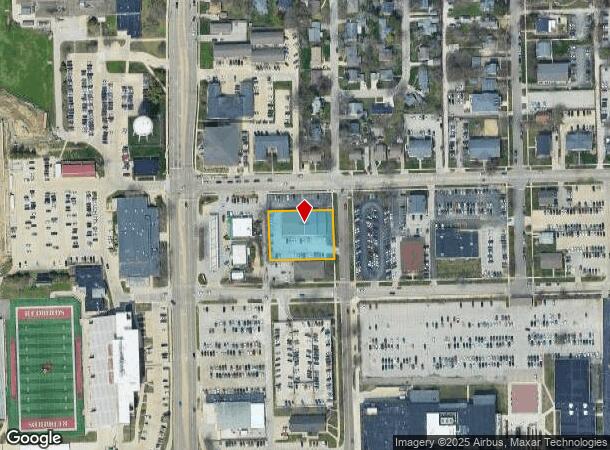 303 N University St, Normal, IL Parcel Map