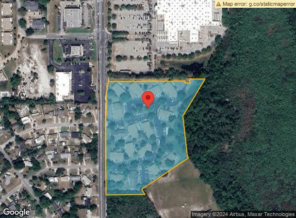  2600 Clearlake Rd, Cocoa, FL Parcel Map