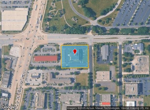 1601 Bond St, Naperville, IL Parcel Map