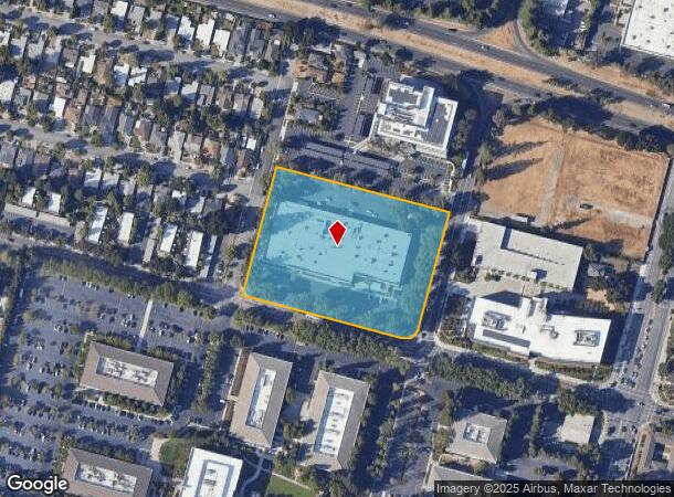  601 W California Ave, Sunnyvale, CA Parcel Map