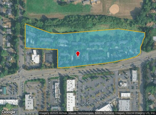 12000 Sw Pioneer Ln, Beaverton, OR Parcel Map