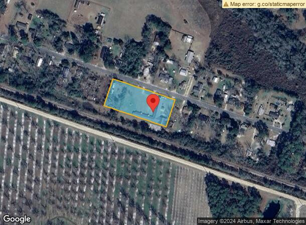  2913 Albany Ave, Waycross, GA Parcel Map