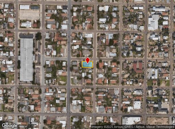 1420 Juarez Ave, Laredo, TX Parcel Map