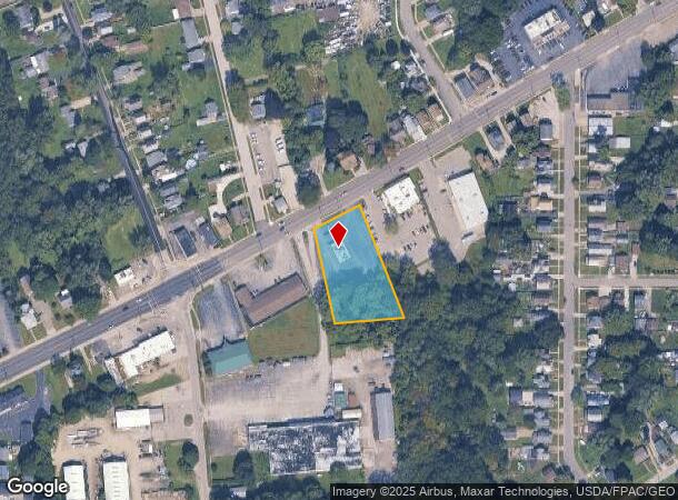  1750 W Prospect Rd, Ashtabula, OH Parcel Map