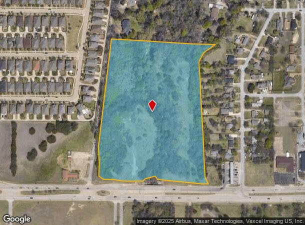  250 W Belt Line Rd, Desoto, TX Parcel Map