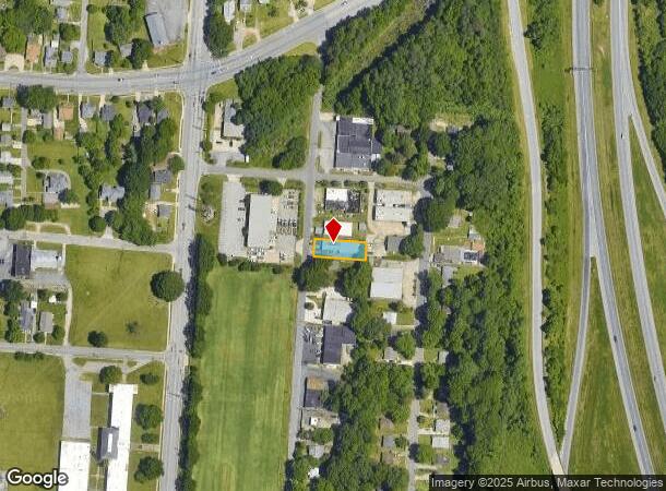  609 Garrison St, High Point, NC Parcel Map