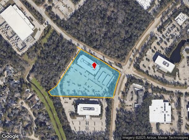 3831 Technology Forest Blvd, Spring, TX Parcel Map