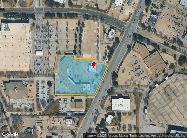3808 S Cooper St, Arlington, TX Parcel Map