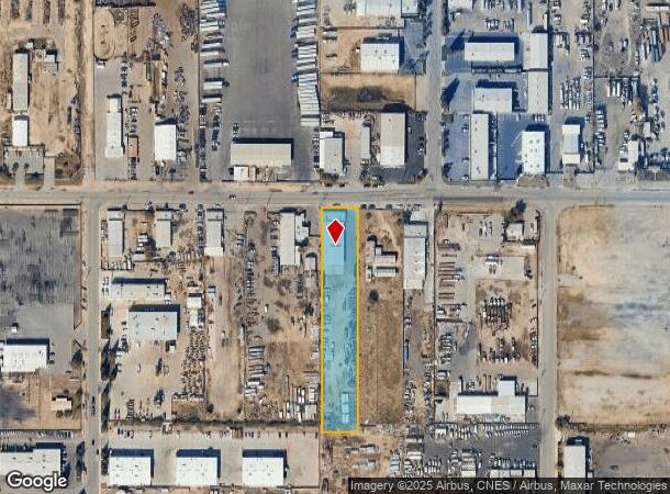  7005 Downing Ave, Bakersfield, CA Parcel Map