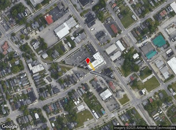  1629 E Market St, New Albany, IN Parcel Map