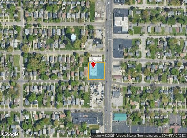  1052 S Arlington St, Akron, OH Parcel Map