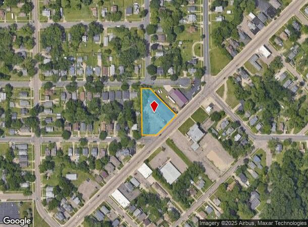  492 Capital Ave Sw, Battle Creek, MI Parcel Map