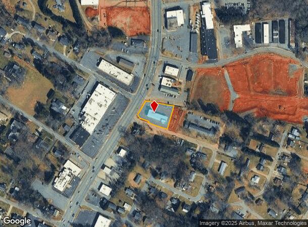  2208 N Center St, Hickory, NC Parcel Map