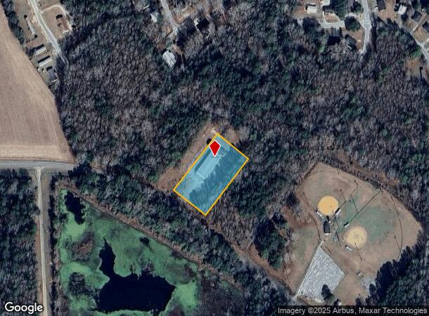 1119 Oswald Dr, Allendale, SC Parcel Map