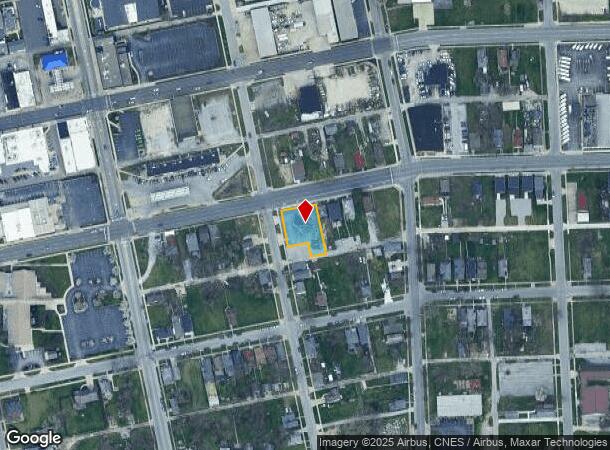  602 E Jefferson Blvd, Fort Wayne, IN Parcel Map