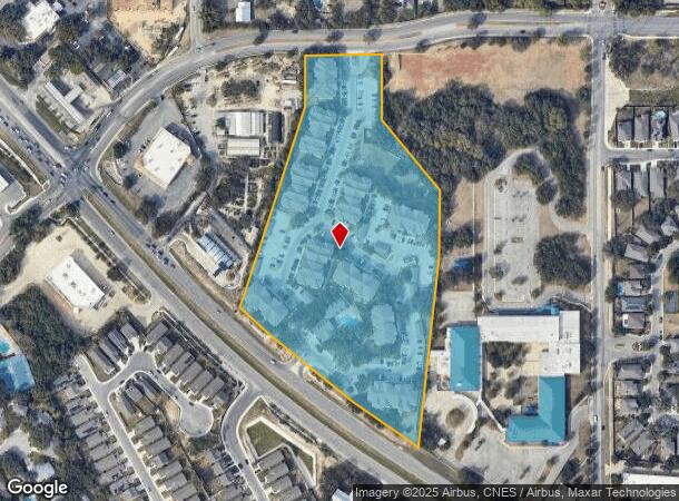  10514 Bandera Rd, San Antonio, TX Parcel Map