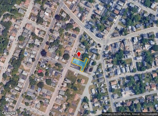 668 Grove St, Woonsocket, RI Parcel Map