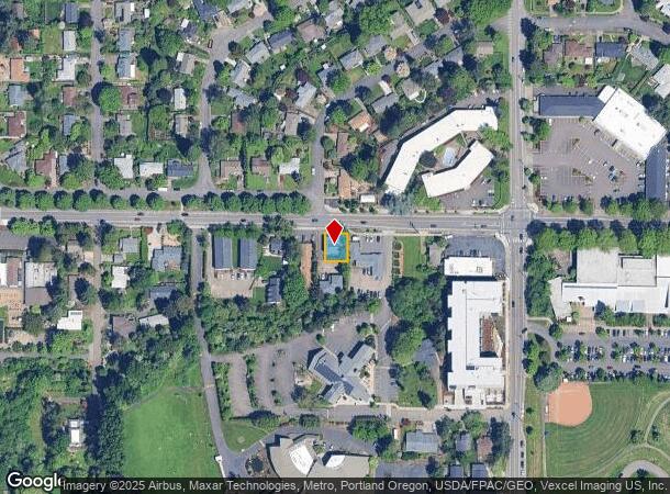  4628 Sw Vermont St, Portland, OR Parcel Map