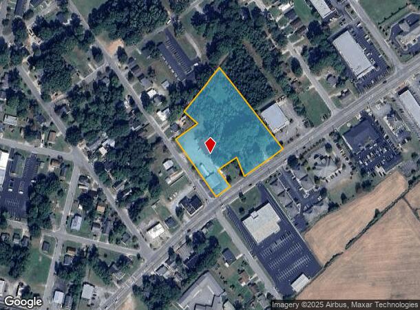  1301 Wayne Memorial Dr, Goldsboro, NC Parcel Map