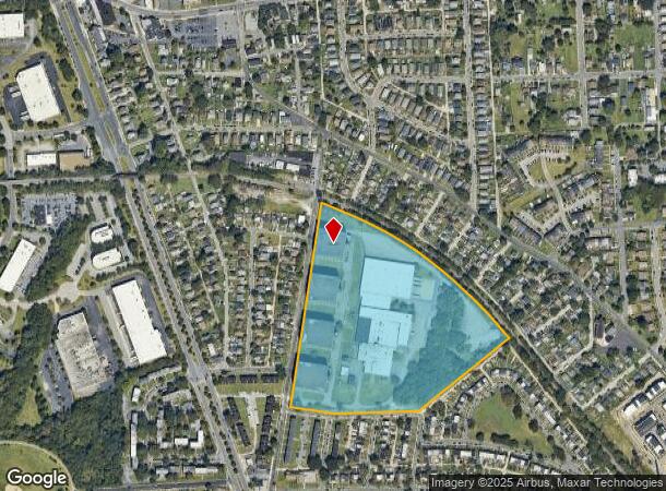 1919 Willow Spring Rd, Dundalk, MD Parcel Map