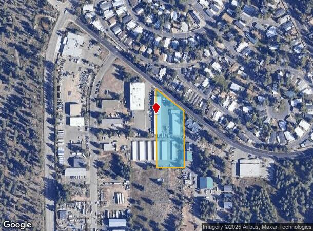  1746 D St, South Lake Tahoe, CA Parcel Map