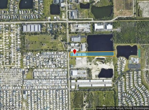 16151 Pine Ridge Rd, Fort Myers, FL Parcel Map