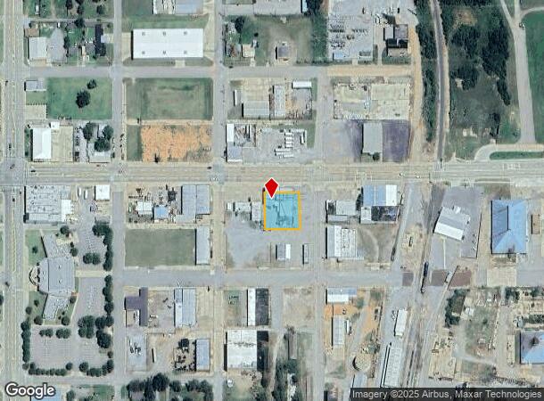  106 W Gary Blvd, Clinton, OK Parcel Map