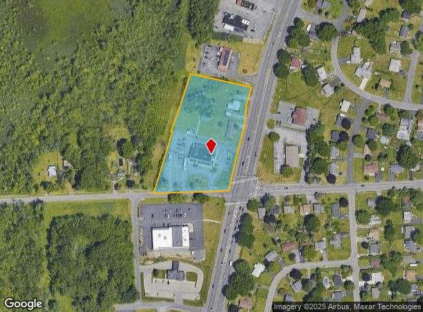 7839 Oswego Rd, Liverpool, NY Parcel Map