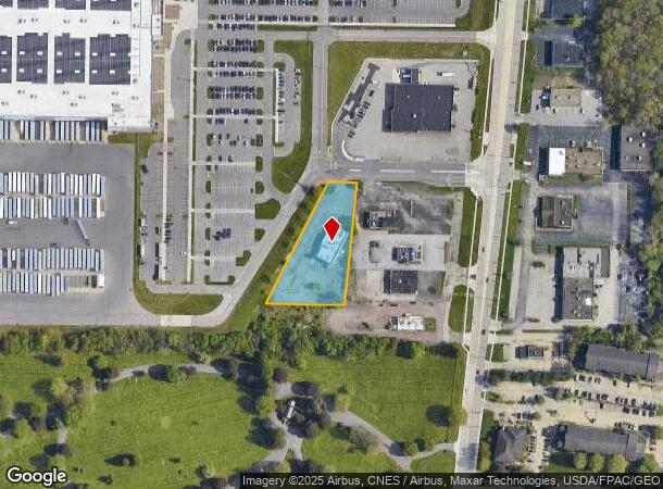  2500 Romig Rd, Akron, OH Parcel Map