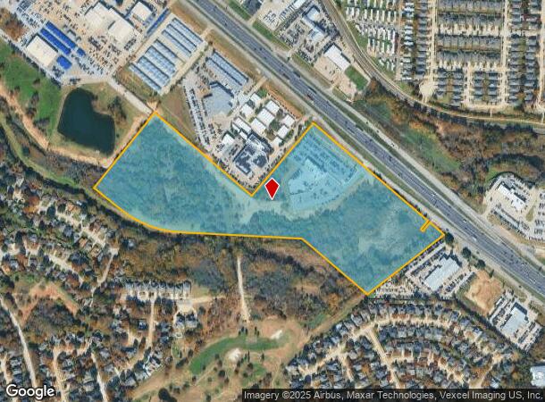 4200 S I 35E E, Denton, TX Parcel Map