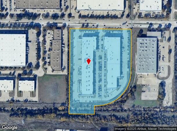  2900 E Plano Pkwy, Plano, TX Parcel Map