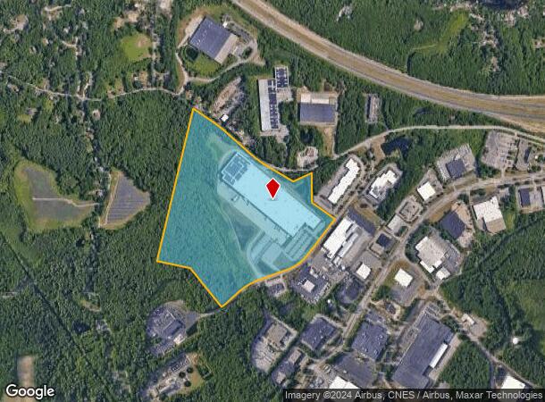  45 Commerce Way, Norton, MA Parcel Map