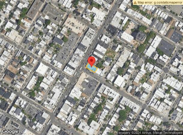  6100-6102 Bergenline Ave, West New York, NJ Parcel Map