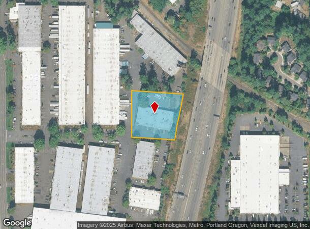 16364 Sw 72Nd Ave, Portland, OR Parcel Map