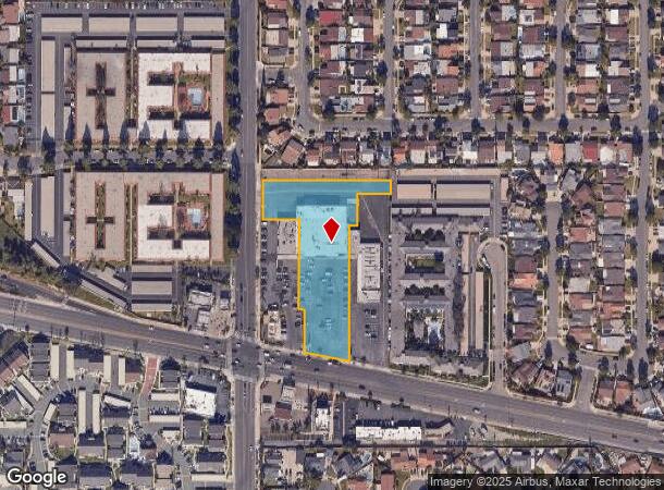  2809 E Lincoln Ave, Anaheim, CA Parcel Map