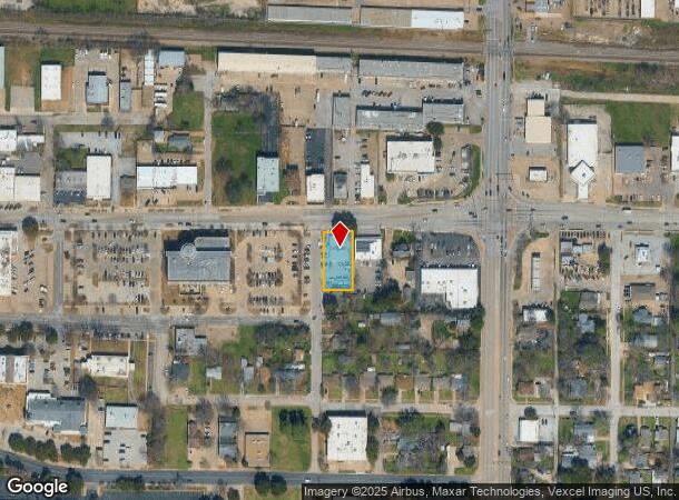  800 E Abram St, Arlington, TX Parcel Map