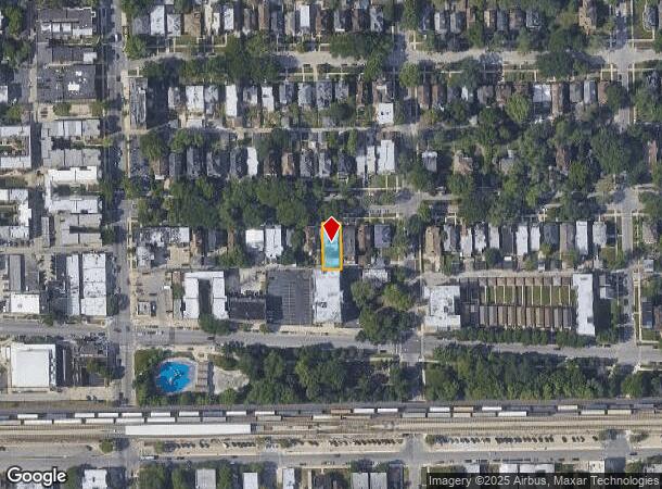  5917 W Midway Park, Chicago, IL Parcel Map