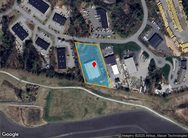  72 Progress Ave, Tyngsboro, MA Parcel Map