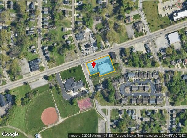  580 Vernon Odom Blvd, Akron, OH Parcel Map