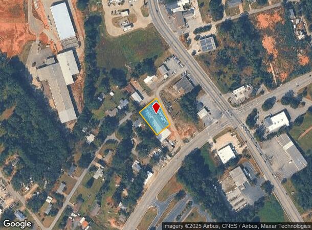  126 Joey St, Anderson, SC Parcel Map