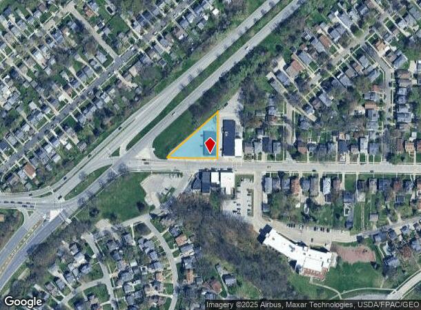  2014 Glendale Ave, Toledo, OH Parcel Map
