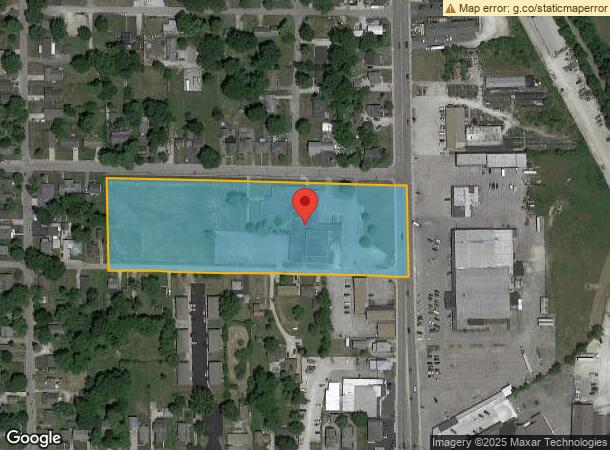  1901 N Walnut St, Muncie, IN Parcel Map