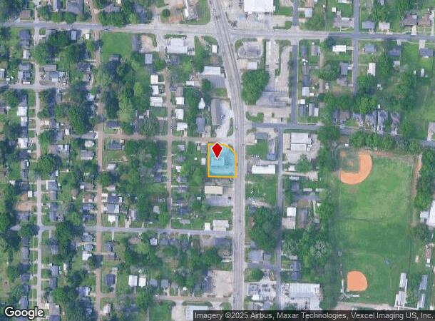  2331 Moss St, Lafayette, LA Parcel Map