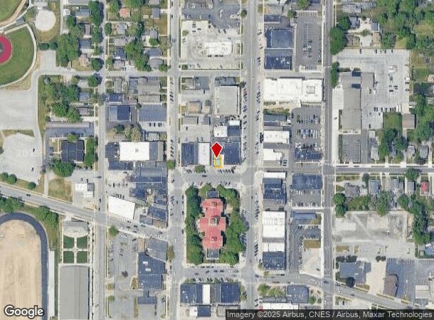  106 1/2 W Clark St, Crown Point, IN Parcel Map