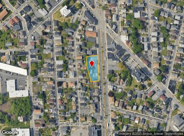  825 Eastern Ave, Fall River, MA Parcel Map