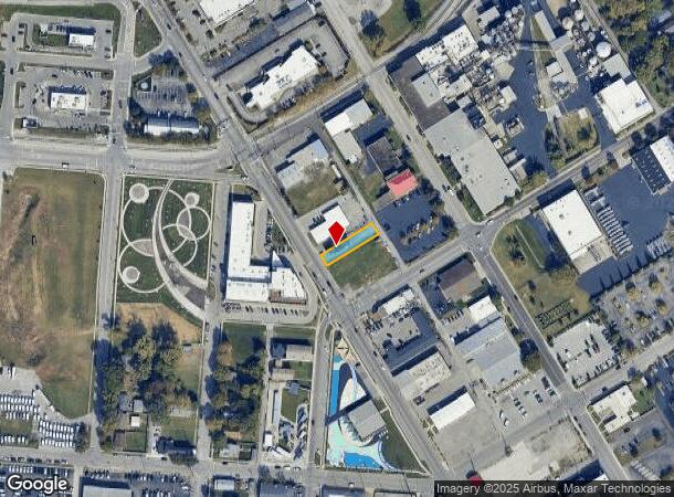 812 Spring St, Jeffersonville, IN Parcel Map