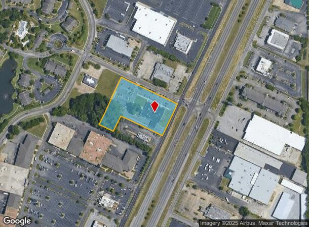  2520 Eastern Blvd, Montgomery, AL Parcel Map