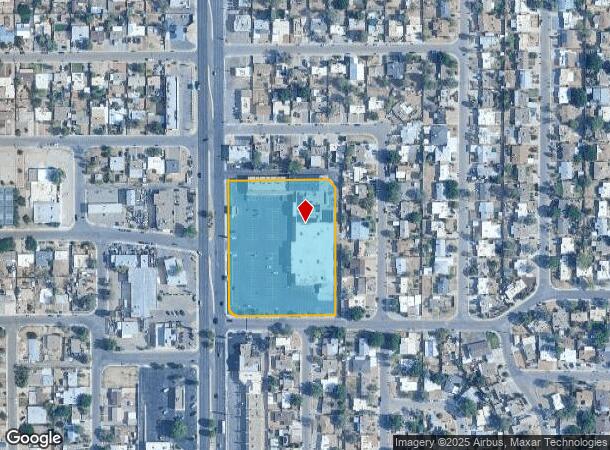  3310 San Mateo Blvd Ne, Albuquerque, NM Parcel Map