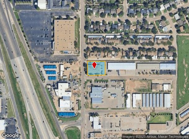 5760 40Th St, Lubbock, TX Parcel Map